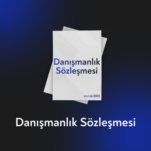 Danışmanlık Sözleşmesi