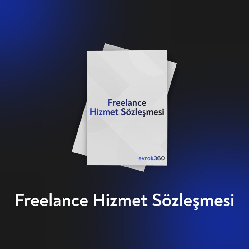 Freelance Hizmet Sözleşmesi