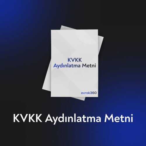 KVKK Aydınlatma Metni (Çalışan / Müşteri)