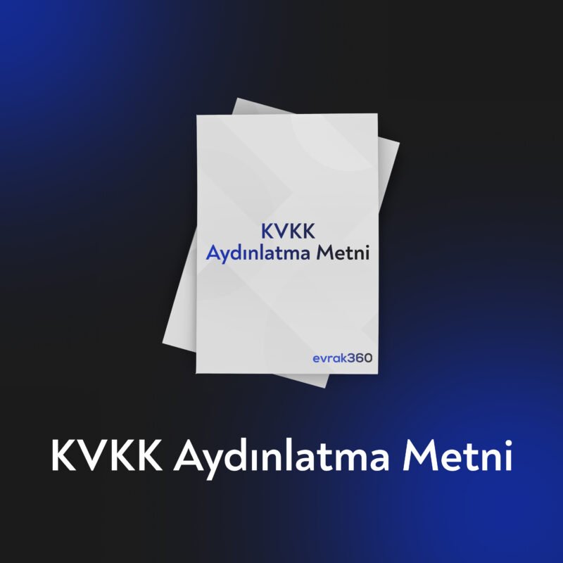 KVKK Aydınlatma Metni (Çalışan / Müşteri)