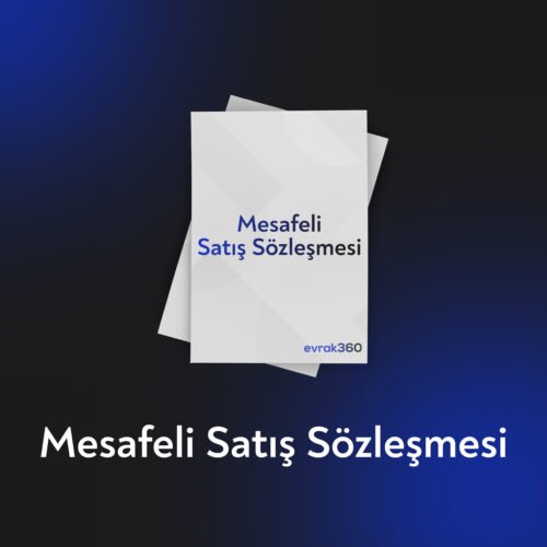 Mesafeli Satış Sözleşmesi